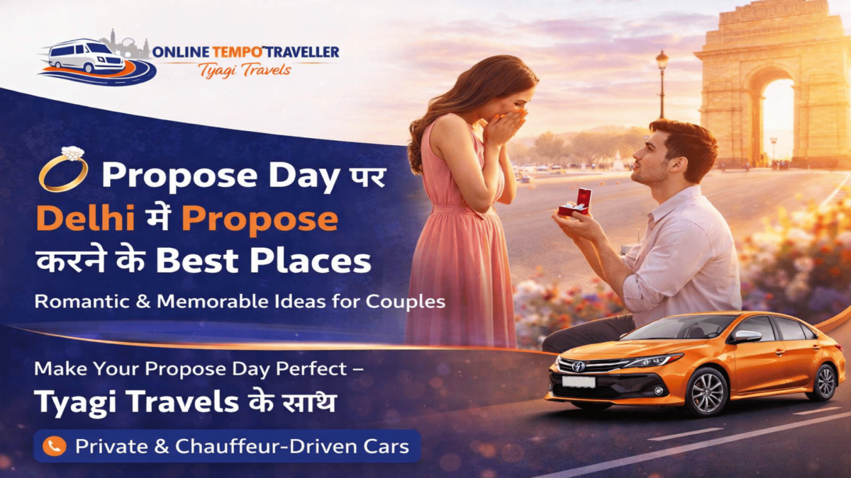 Best Places in Delhi to Propose on Propose Day