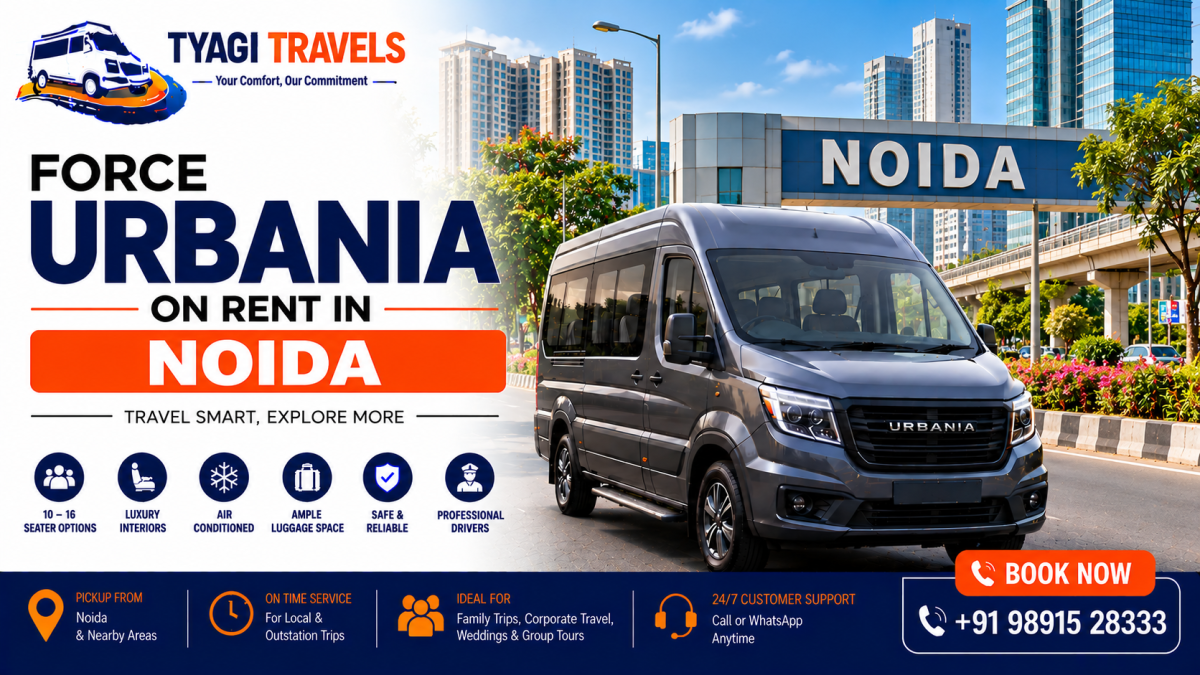 Hire Force Urbania on Rent in Noida
